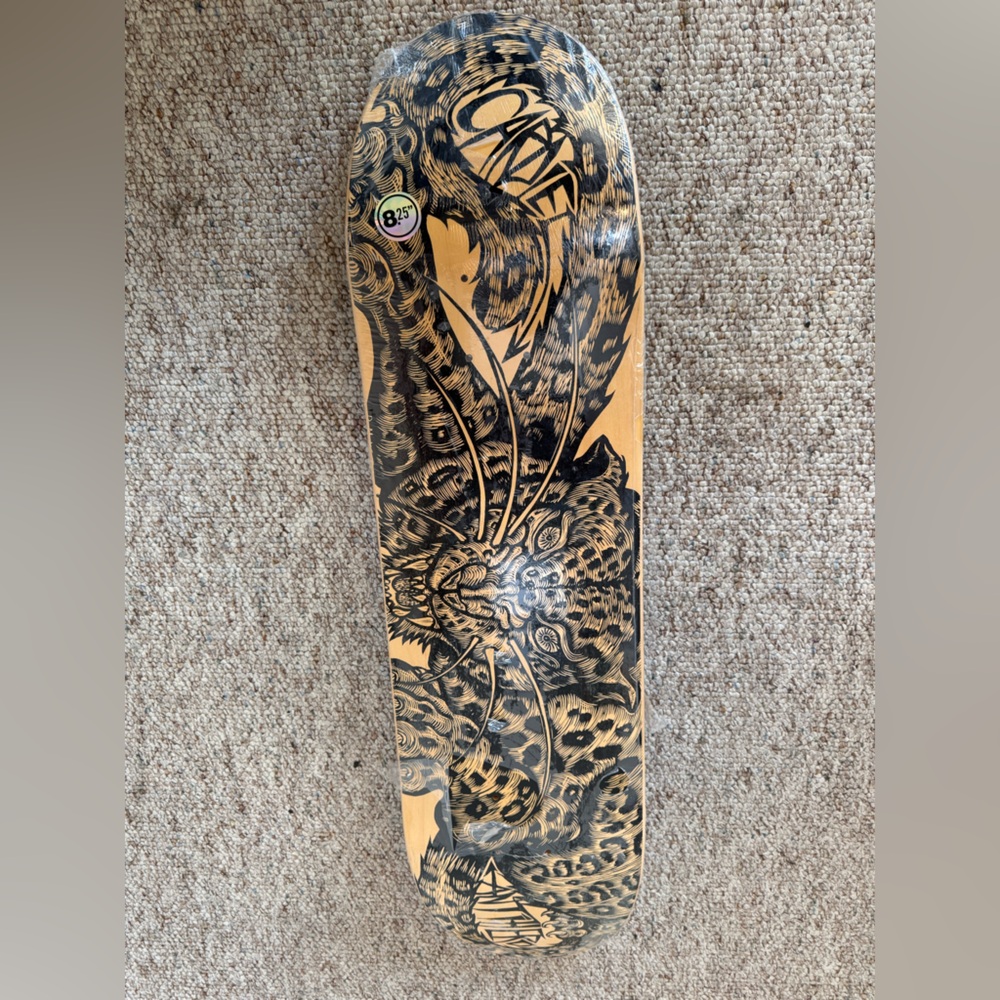 John Cardiel Anti-Hero Big Cat Skateboard Deck 87 of 100 w/ Stickers